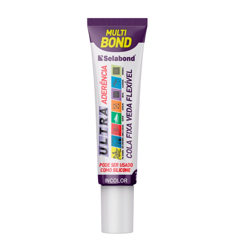 Adesivo Selante Multibond Selabond 85g Incolor